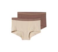 NAME IT Nkfhipster 2p Peyote Noos Boxer a Pantaloncino, 158-164 Bambine e Ragazze