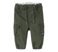 NAME IT Pantaloni 'Ben' verde scuro Bambini NAME IT 56