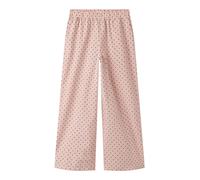 NAME IT Pantaloni rosa pastello / nero Bambini NAME IT 152
