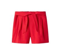 Name it - Nkffalinnen Shorts 13227399 Rosso - Abbigliamento 10A Rosso