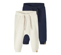 Name It Nbntakki 2P Sweat Pant Noos, Pantaloni Della Tuta Unisex - Bambini e ragazzi, Blu (Dark Sapphire), 86