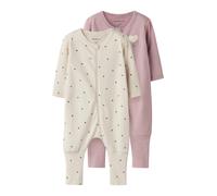 NAME IT Tuta da Donna Nbfnightsuit 2P Zip FF Heart Noos, Sabbia Estiva, 74