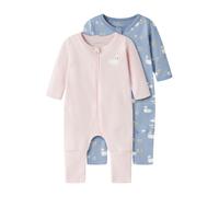 NAME IT Pigiama blu chiaro / oliva / rosa / bianco Bambini NAME IT 98