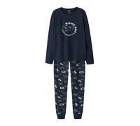 NAME IT Pigiama blu cielo / blu scuro / grigio / verde chiaro Bambini - Bimbo - Ragazzo (taglie 140-176) - Abbigliamento - Intimo - Pigiami NAME IT 122-128