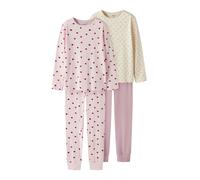 Name it - Kid's NKFNightset AOP 2-Pack - Intimo 146/152 fuchsia