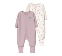 NAME IT Pigiama Girl Confezione da 2, Jet Stream, 92