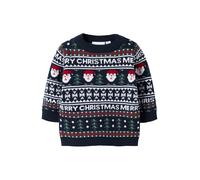 NAME IT Pullover 'NBNRastokka' marino / abete / rosso / bianco Bambini NAME IT 68