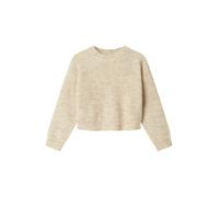 Name it - Nkfholly Ls Boxy Short Knit Noos Beige - Abbigliamento 7A - 8A Beige