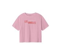 NAME IT Ragazza Nkfjullas SS RLX Top, Cameo Pink, 134/140 cm