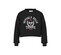 NAME IT Ragazza Nkfvanita LS Short RLX Sweat Unb, Nero, 146-152