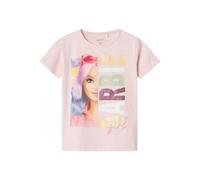 NAME IT Ragazza Nmfalda Barbie SS Nreg Top Box Sky, Ballerina, 116 cm