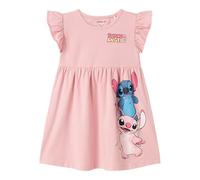 Name IT Ragazza Nmfassa Stitch SS Dress Wdi, Cameo Pink, 98 cm