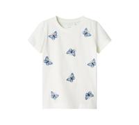 NAME IT Ragazza Nmfdenys SS Top, Ballerino di Nuvola, 116 cm