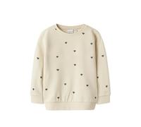 NAME IT Ragazza Nmfvalba LS Sweat Unb Noos, Sabbia Estiva, 122-128
