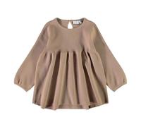 Name It Selia Knit tunica abito da ragazza beige caldo 86