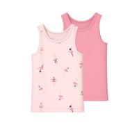 NAME IT Serbatoio NmftTank Top 2P Ballarina Noos, Perla, Numeric_104