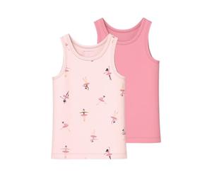 NAME IT Serbatoio NmftTank Top 2P Ballarina Noos, Perla, Numeric_110