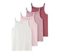 Name IT Top da Ragazza, Confezione da 4, Rose Wine, 146/152 cm
