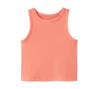 Top a coste Arancione 9/10 anni - 132/138 cm Tinta unita