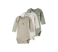 NAME IT Tutina / body per bambino crema / marrone / talpa / giada Bambini NAME IT 62