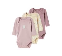 NAME IT Tutina / body per bambino crema / prugna / malva / bianco Bambini NAME IT 50