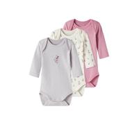 NAME IT Tutina / body per bambino giada / lilla chiaro / eosina / bianco Bambini NAME IT 86