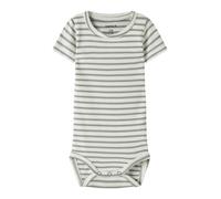 NAME IT Tutina / body per bambino 'NBNBANI' grigio / bianco Bambini NAME IT 56