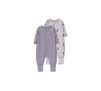 NAME IT Tutina da notte per neonato, confezione da 2 NBMNIGHTSUIT lilla | 80
