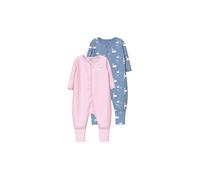 NAME IT Tutina da notte per neonato, confezione da 2 pz. NBMNIGHTSUIT rosa | 56