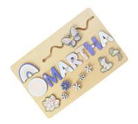 Name Jigsaw Puzzle - Alphabet Name Jigsaw Board Game for Boys, Toddler Puzzle Toy with Name | Funny Kids Alphabet Puzzle Shape Toy for Boys, Girls, Kids, Toddler