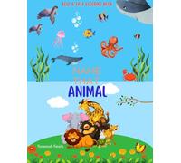 Name That Animal: Bold & Easy Coloring Book