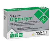 Named Disbioline Digenzym AB 30 compresse - Integratore Funzione Digestiva e Epatica