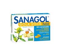 Sanagol SANAGOL GOLA VOCE MIELE LIMONE 24 CARAMELLE