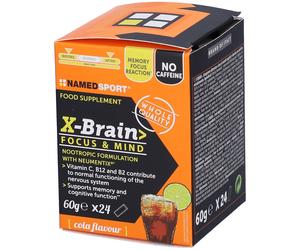 NAMED SPORT® X-Brain FOCUS & MIND 60 g Polvere per soluzione orale