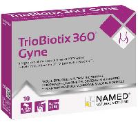 Named Triobiotix 360 Gyne Integratore il Benessere della Flora Intestinale Femminile 10 Bustine
