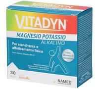 Vitadyn - Magnesio e Potassio Alkalino Integratore Alimentare, 30 Bustine