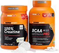NAMEDSPORT 100% Creatina Monoidrato Micronizzata 250G + BCAA 4:1:1 Extremepro 31
