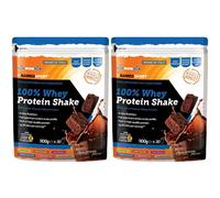 NAMEDSPORT® 100% Whey Protein Shake Choco-Brownie Flavour 2x900 g Polv