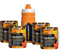 NamedSport 4 X HYDRAFIT 400GR + Sportbottle HYDRA2PRO Miscela Sali Minerali Malt