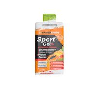 NAMEDSPORT Sport Gel Tropical 25 ml - Gel energetico a base di carboidrati semplici e complessi a rilascio differenziato, gusto Frutti tropicali