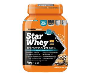 NAMEDSPORT® Star Whey Isolate Cookies & Cream 750 g Polvere per soluzi