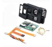 NameLessRC 2-6S 5V 2.1A BEC Modulo compatibile con Naked Hero 9 10 11 Fotocamera Racing Cinewhoop Parti fai da te Custodia in nylon 66X45X23mm(BEC with Fan Case)