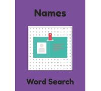 Names Word Search: A-Z Edition: Unique Names Word Search Puzzles