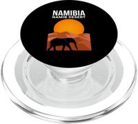 Namib Namibia Elefante Tramonto PopSockets PopGrip per MagSafe