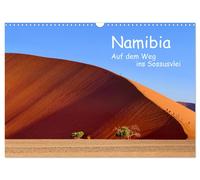 Namibia - Auf dem Weg ins Sossusvlei (Wandkalender 2027 DIN A3 quer), CALVENDO M