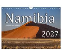Namibia - Farben des Lebens (Wandkalender 2027 DIN A4 quer), CALVENDO Monatskale