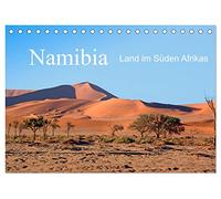 Namibia - Land im Süden Afrikas (Tischkalender 2026 DIN A5 quer), CALVENDO Monatskalender: Sehen Sie faszinierende Bilder von Wüste und Tierwelt.