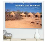 Namibia und Botswana - Entdeckungen in der Weite Afrikas (hochwertiger Premium Wandkalender 2026 DIN A2 quer), Kunstdruck in Hochglanz: Entdecken Sie Tiere und unvergessliche Landschaften Afrikas