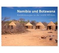 Namibia und Botswana - Entdeckungen in der Weite Afrikas (Tischkalender 2026 DIN A5 quer), CALVENDO Monatskalender: Entdecken Sie Tiere und unvergessliche Landschaften Afrikas