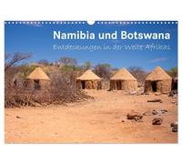 Namibia und Botswana - Entdeckungen in der Weite Afrikas (Wandkalender 2027 DIN